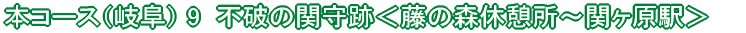 恵那コース(7) 日本大正村<串原〜明智>